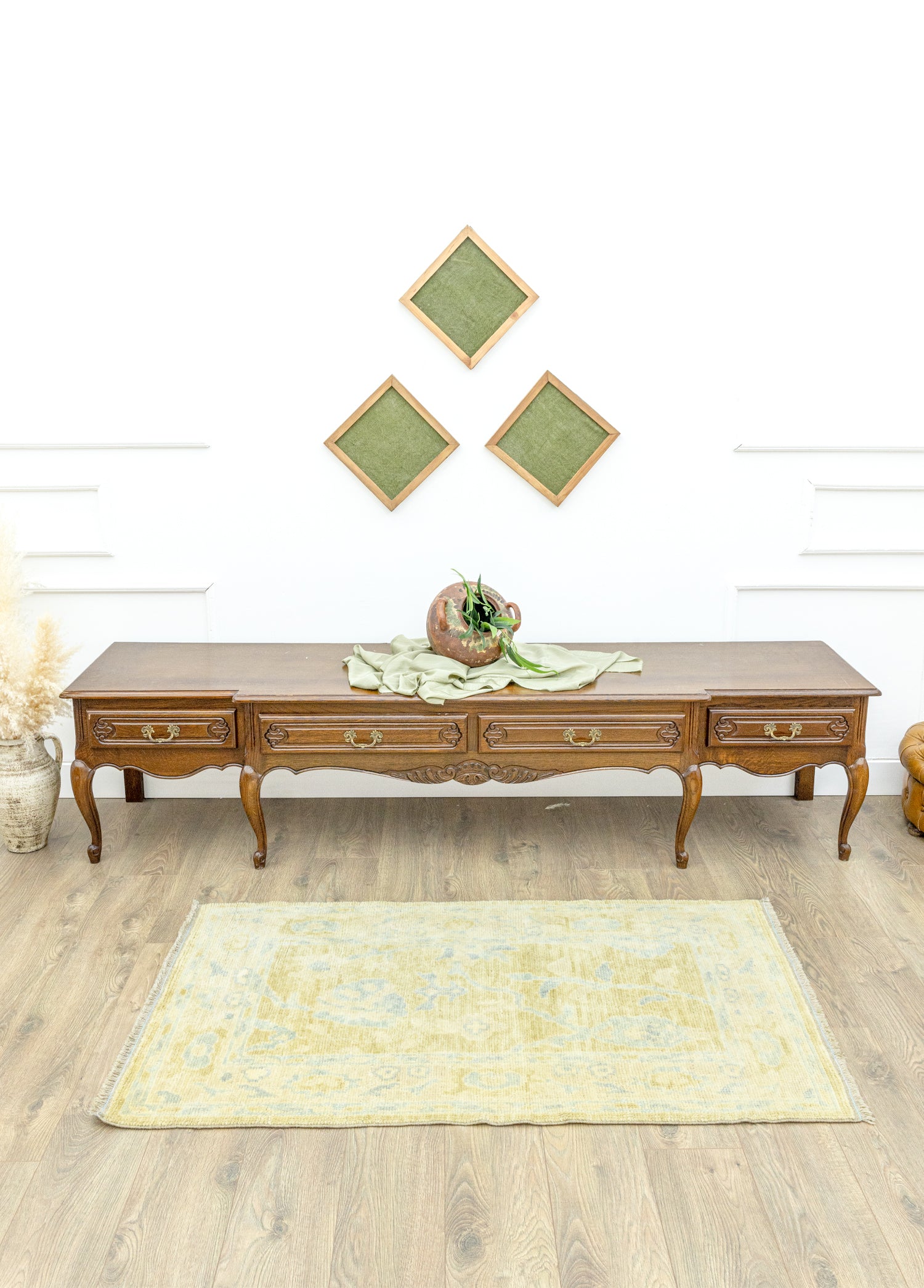 Sadun El Dokuma Küçük Uşak Halı 92x150 cm
