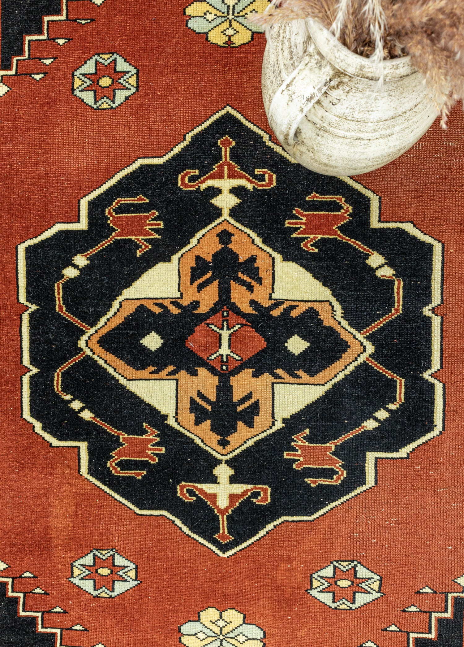 Eldar Rustik Tasarımlı Yün Halı 152x210 cm