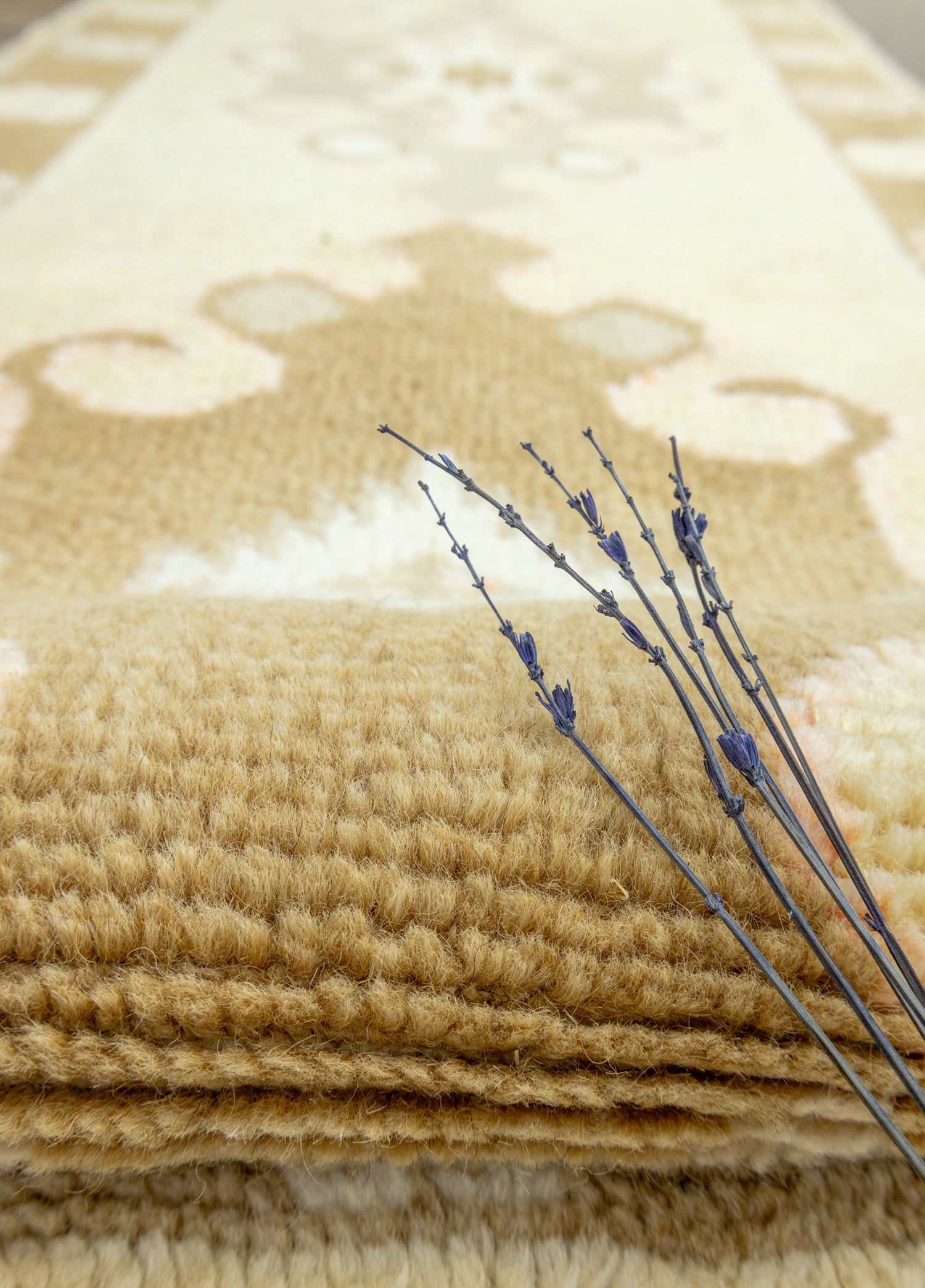 Simenit Natural Renkli Yün Yolluk 57x182 cm