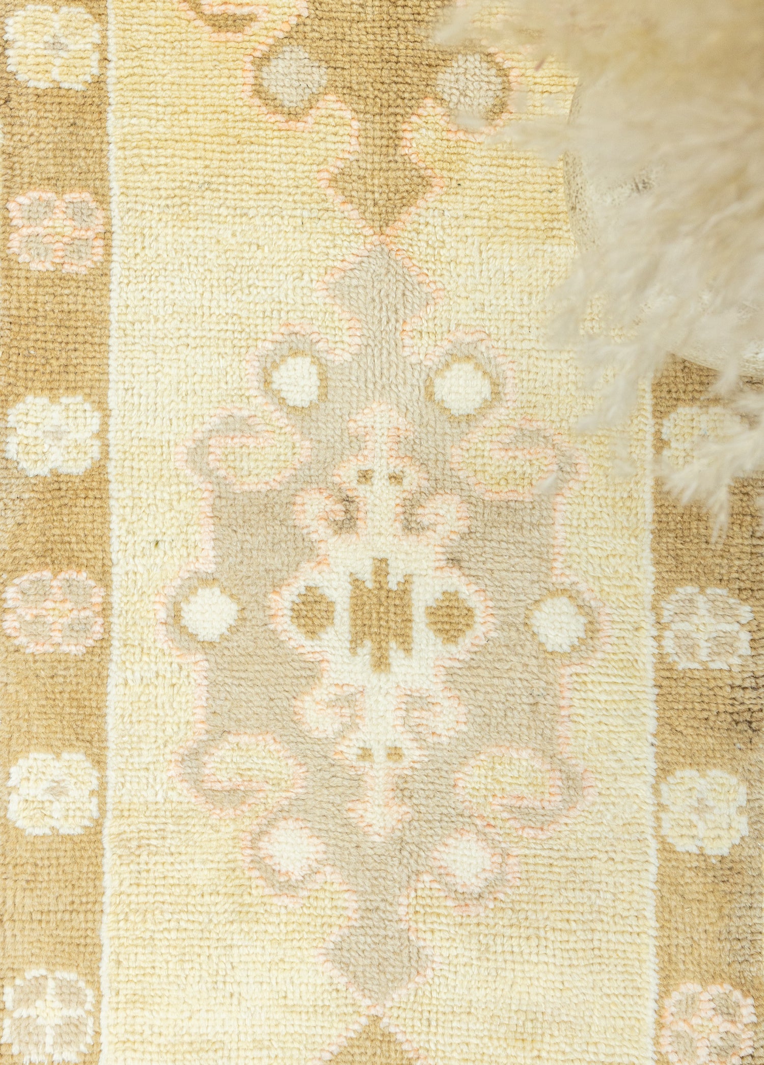 Simenit Natural Renkli Yün Yolluk 57x182 cm