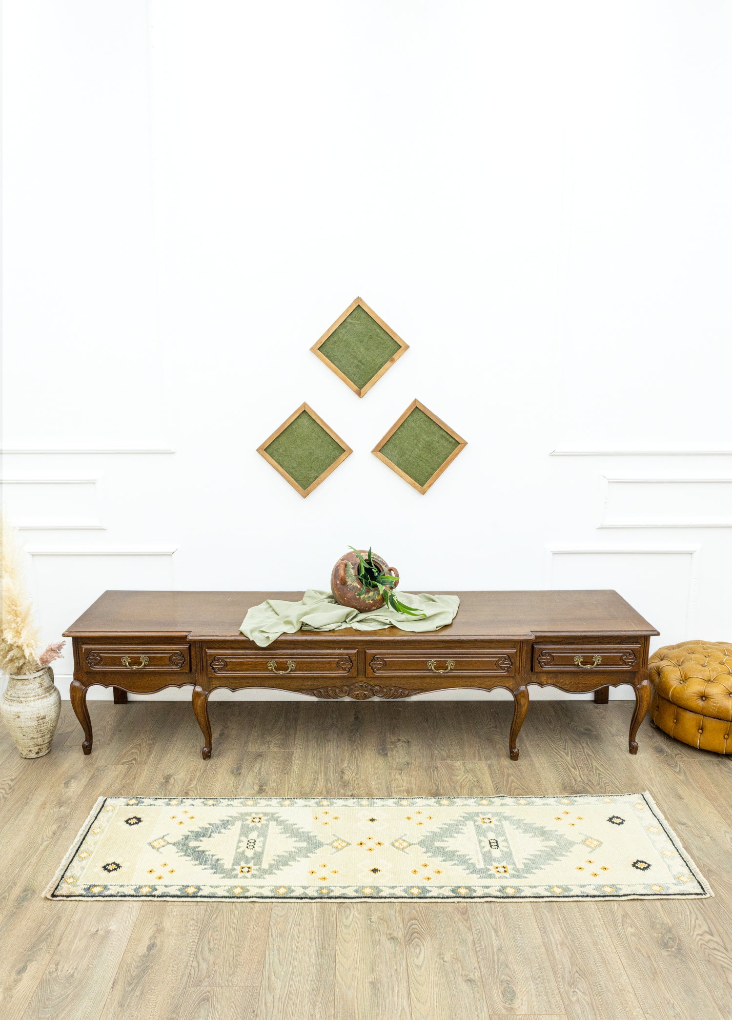 Jasmin Abrajlı El Dokuma Yolluk 54x195 cm