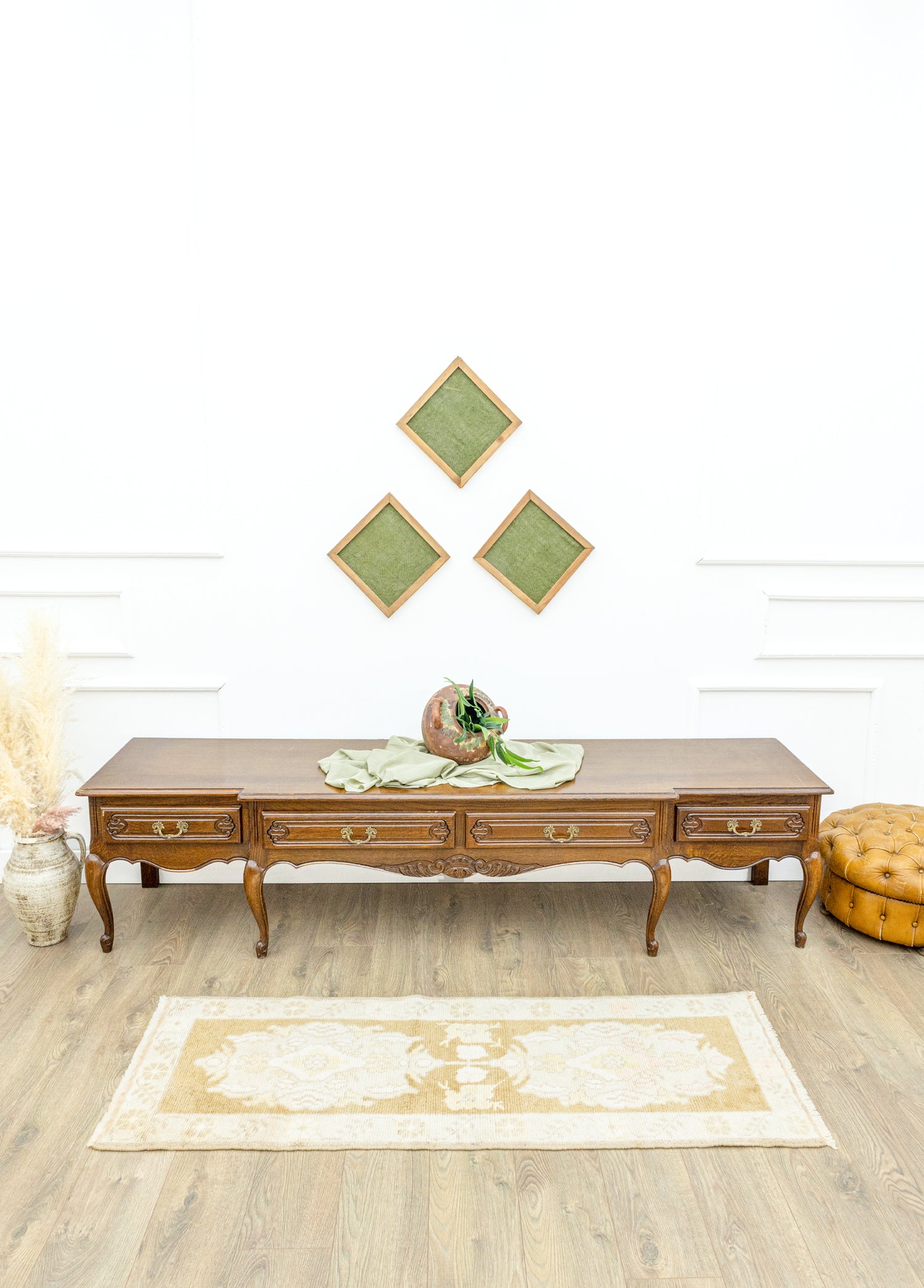 Mentha Natural Renkli Uşak Yolluk 61x165 cm