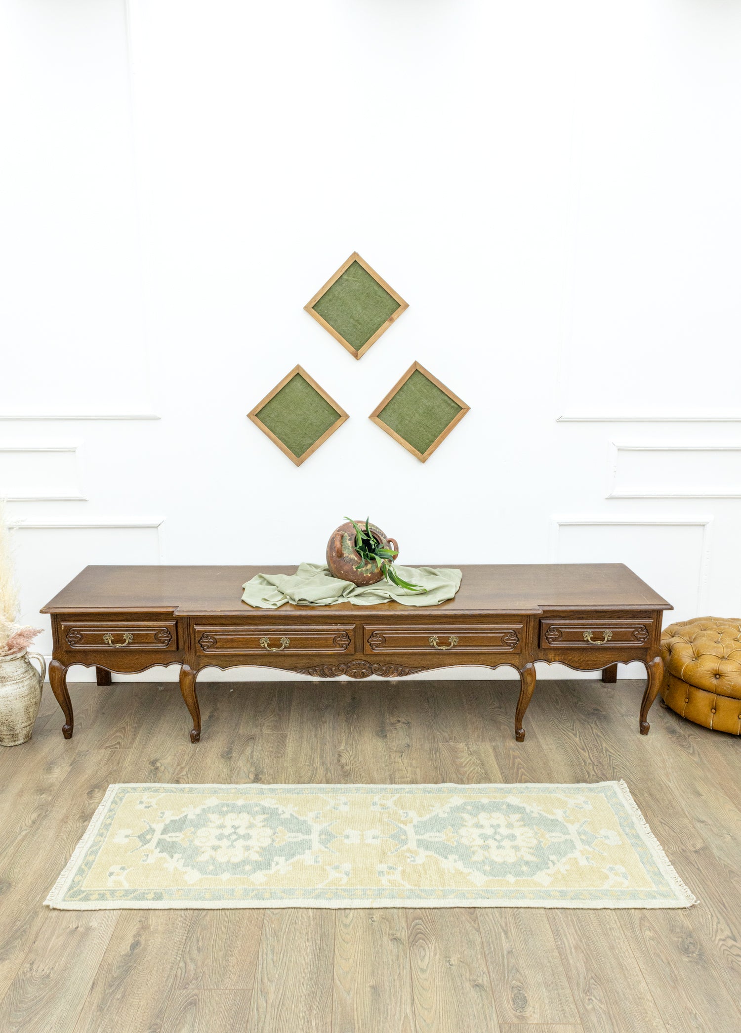 Andimesk Rustik Tasarımlı Uşak Yolluk 59x163 cm