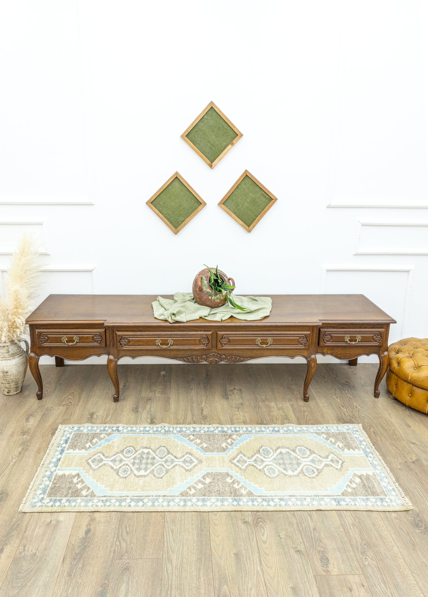 Mirlan Rustik Desenli Uşak Yolluk 64x171 cm