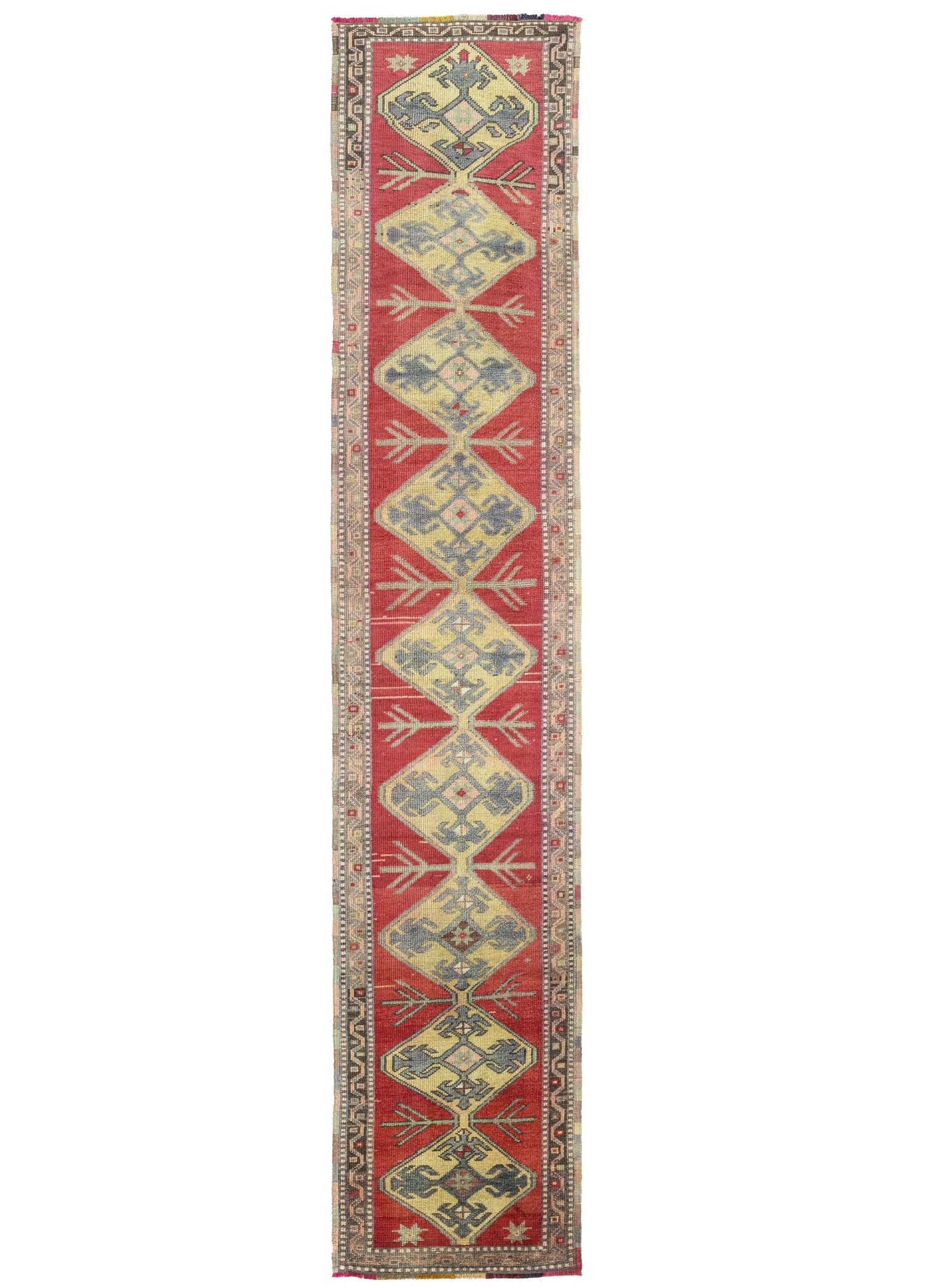 Sandara Renkli El Dokuma Herki Yolluk 77x486 cm