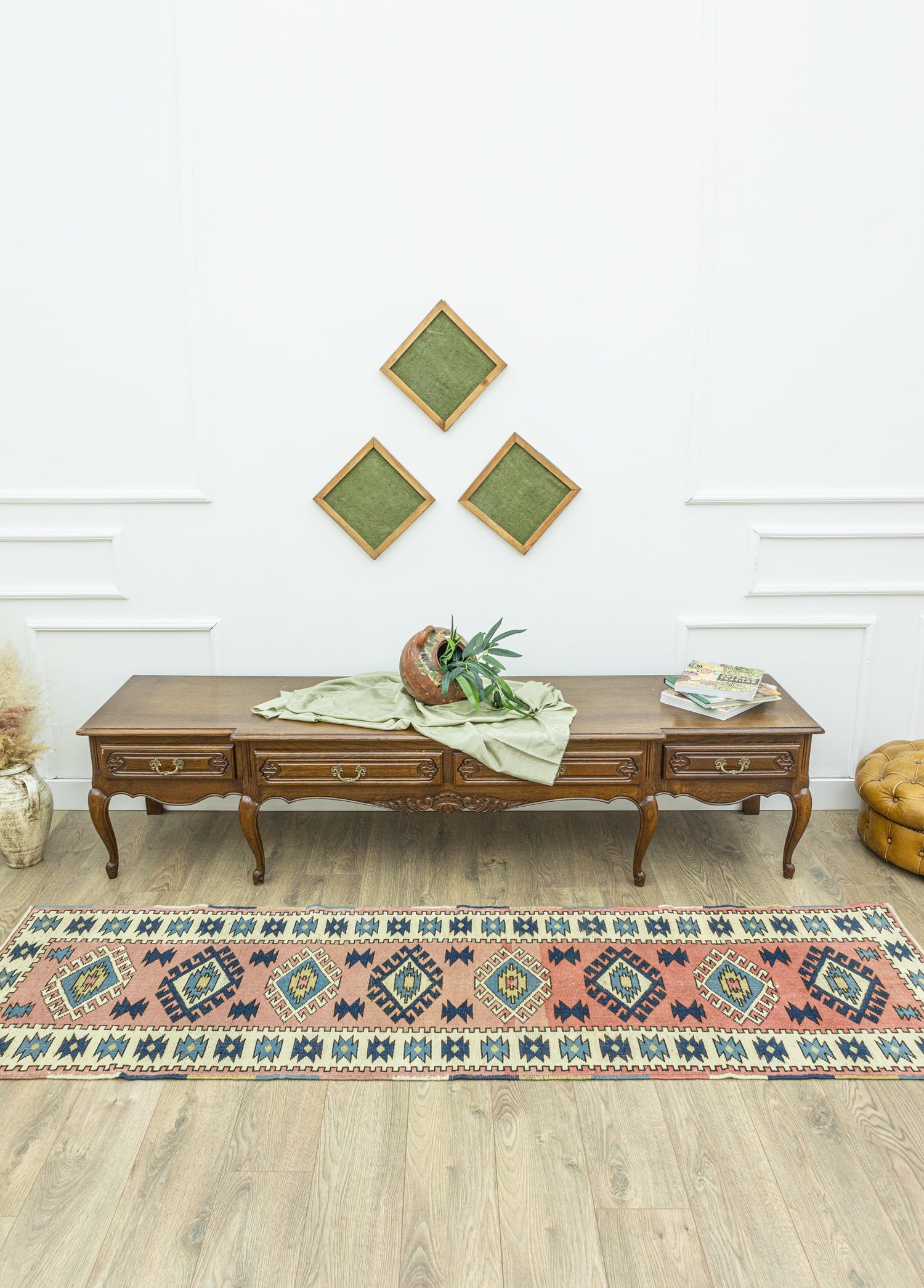 Tirya El Dokuma Dekoratif Yolluk 72x263 cm