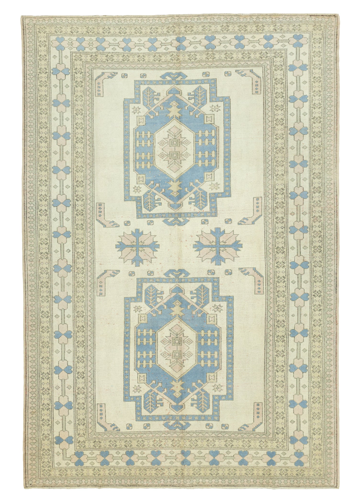 Diaz Dekoratif El Dokuma Yün Halı 222x334 cm