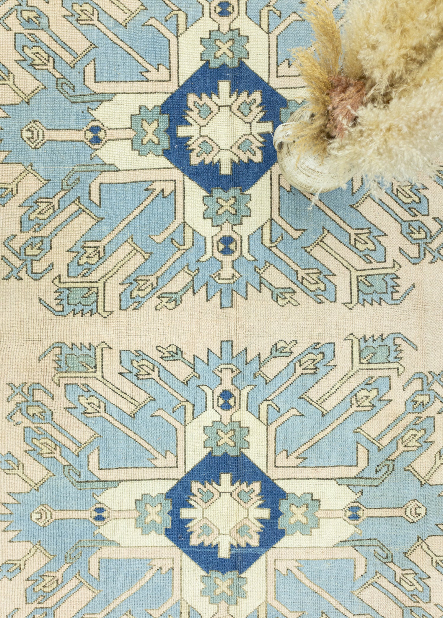 Pendiya Geometrik Tasarımlı Yün Halı 232x336 cm