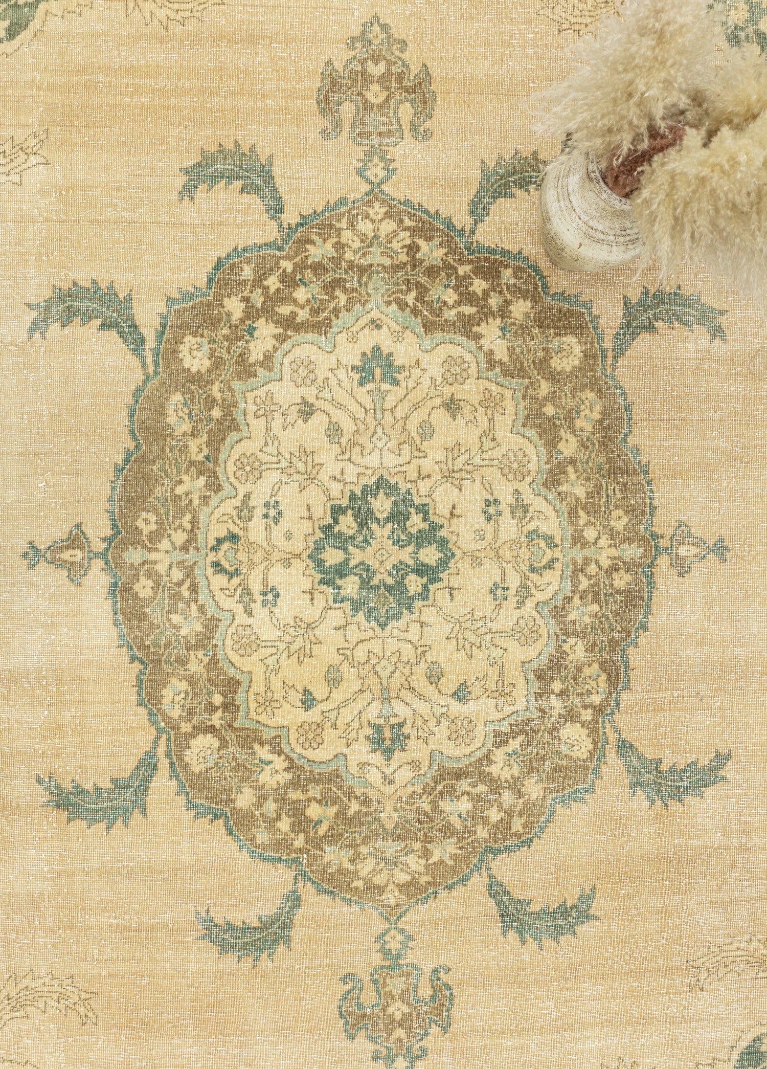 Bangu Vintage El Dokuma Isparta Halısı 280x387 cm