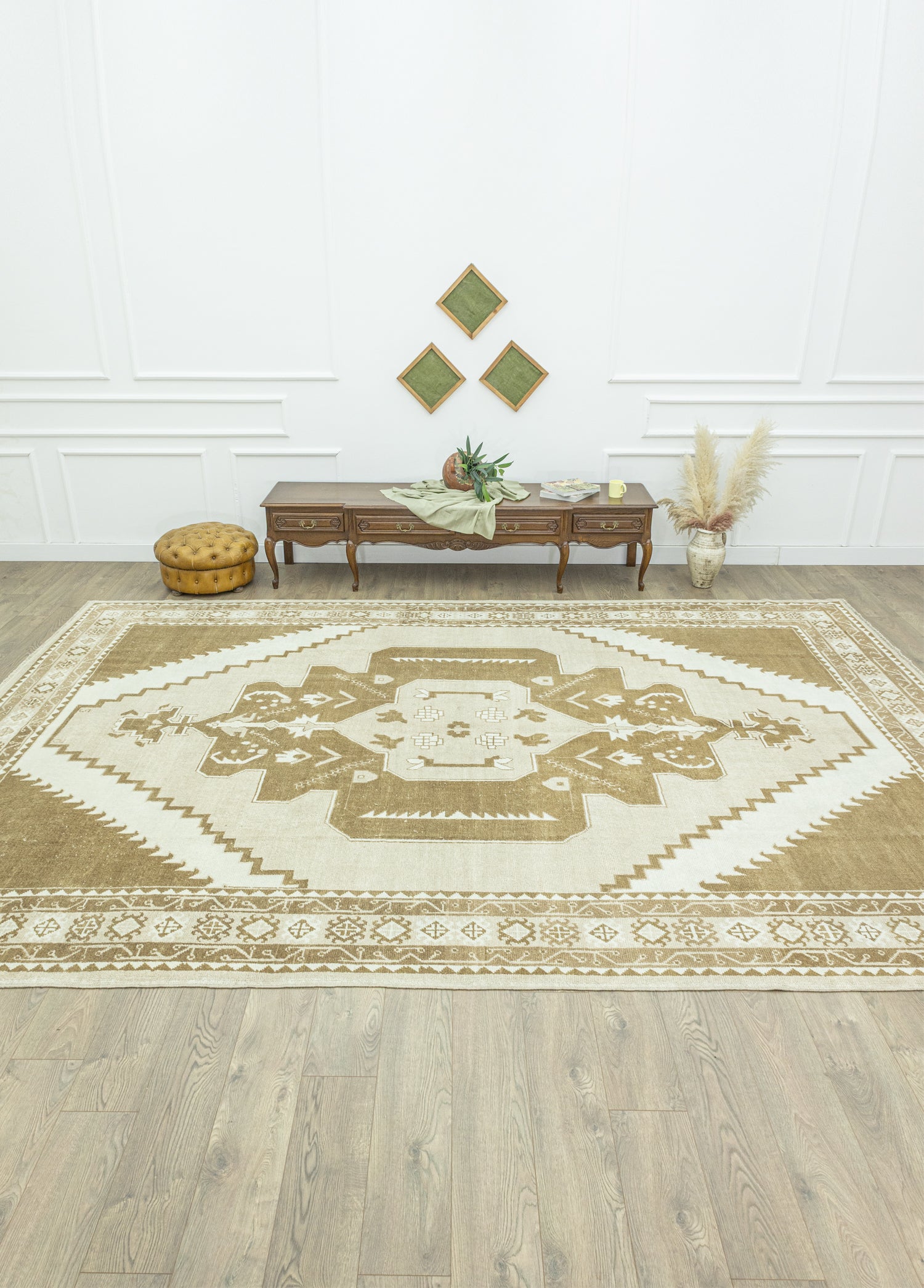 Alcea Dekoratif Büyük El Dokuma Halı 306x435 cm