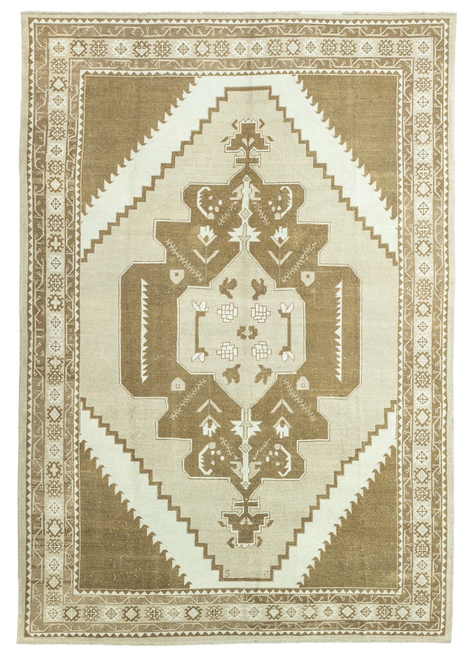 Alcea Dekoratif Büyük El Dokuma Halı 306x435 cm