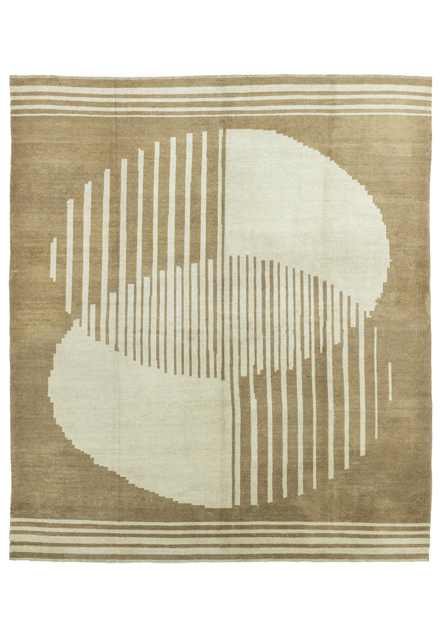 Birgos Soyut Desenli Dekoratif Halı 319x345 cm