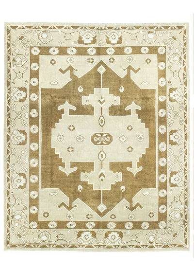 Kanire Büyük El Dokuma Uşak Halısı 348x439 cm