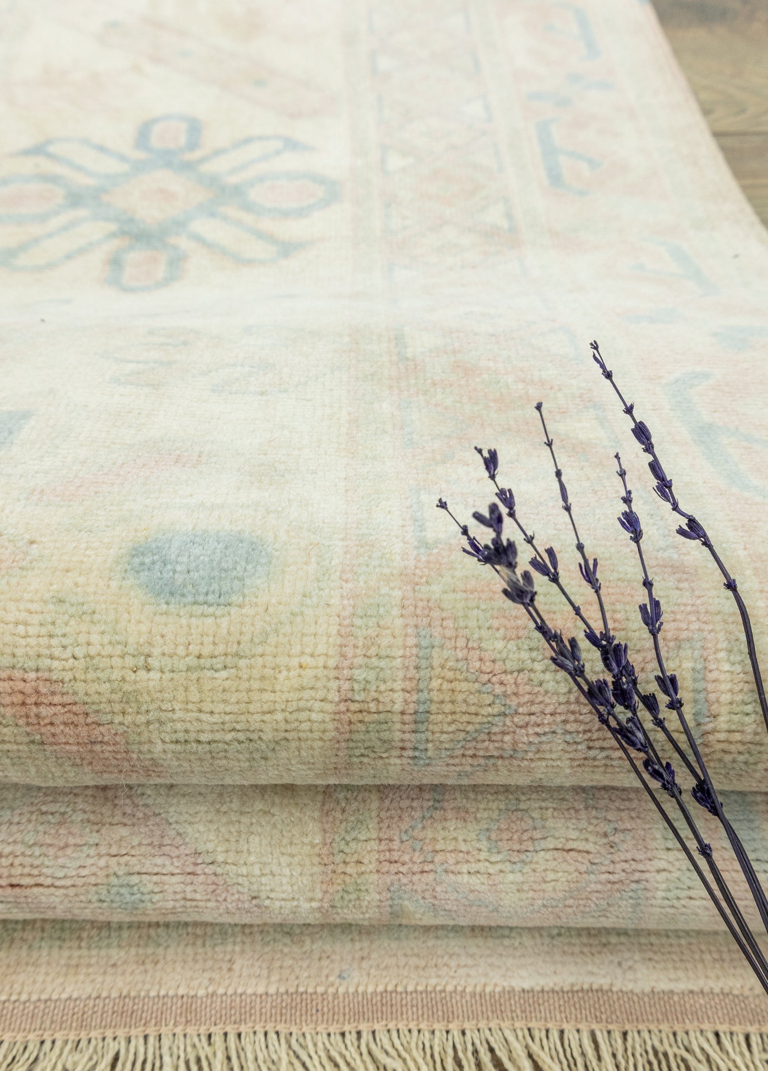 Malard Pastel Renkli El Dokuma Milas Halı 259x338 cm