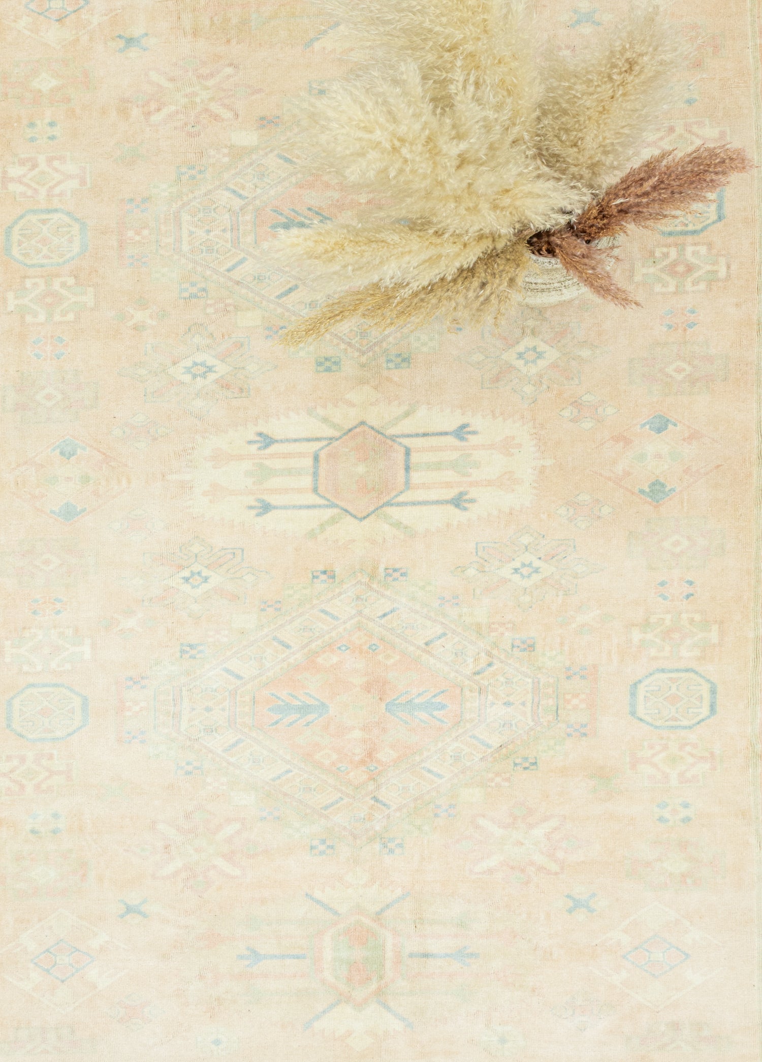 Malard Pastel Renkli El Dokuma Milas Halı 259x338 cm