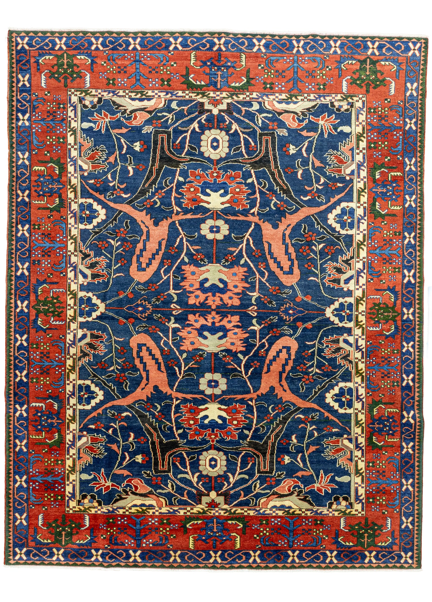 Kumralı Dekoratif Azeri Halı 255x329 cm