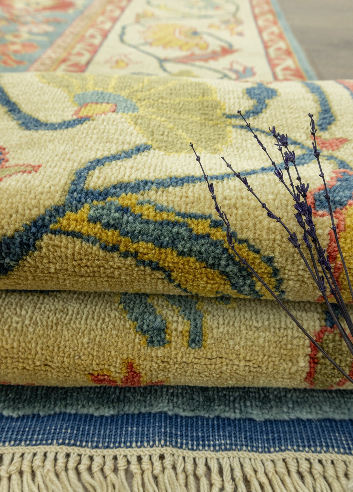 Merda Vintage El Dokuma Halı 259x362 cm
