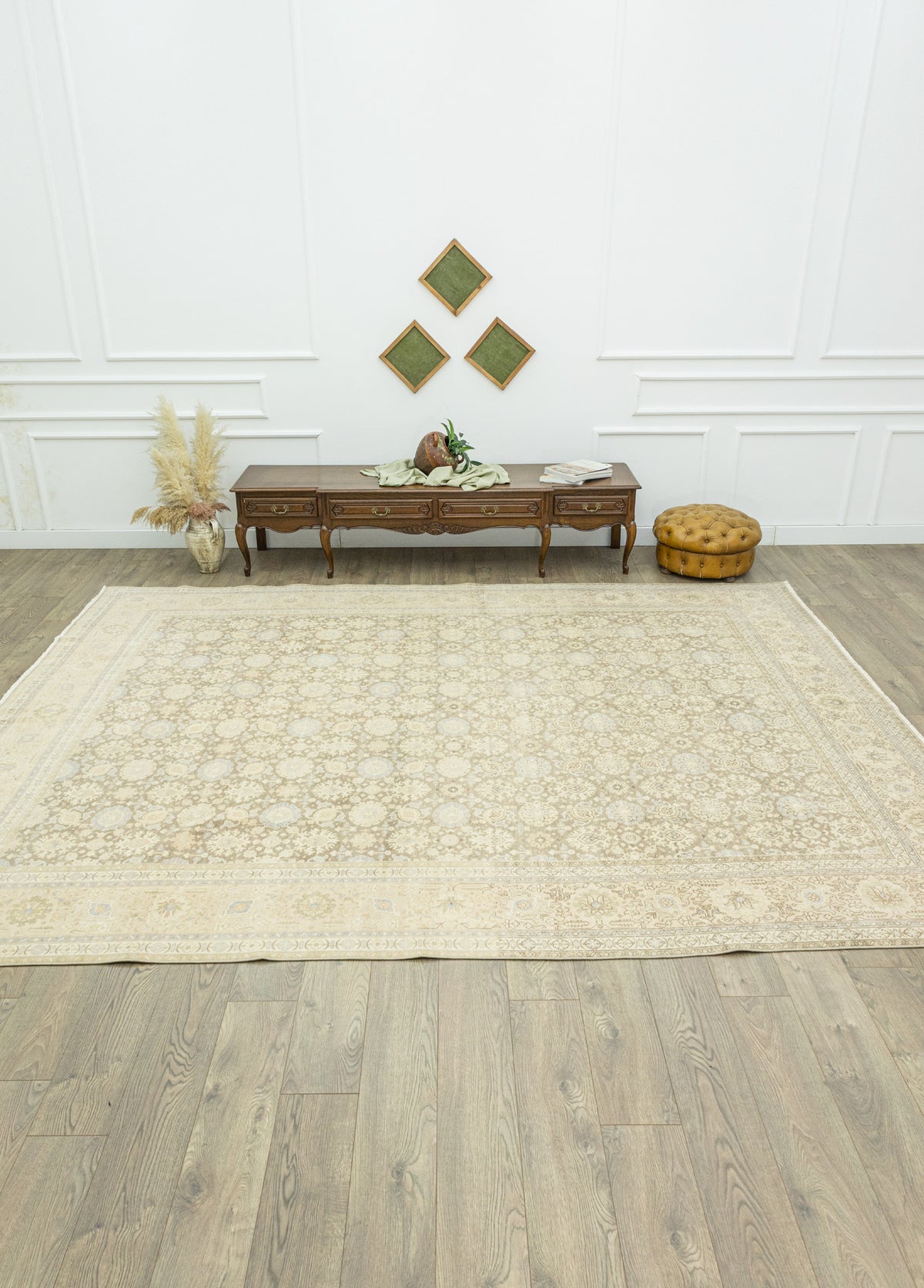Vera Vintage El Dokuma İran Halısı 296x383 cm