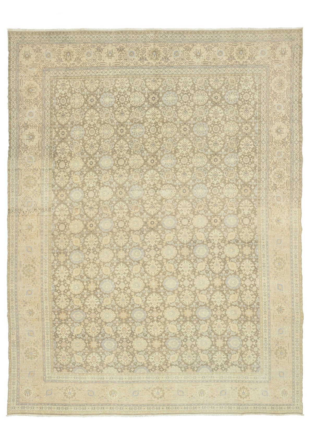 Vera Vintage El Dokuma İran Halısı 296x383 cm