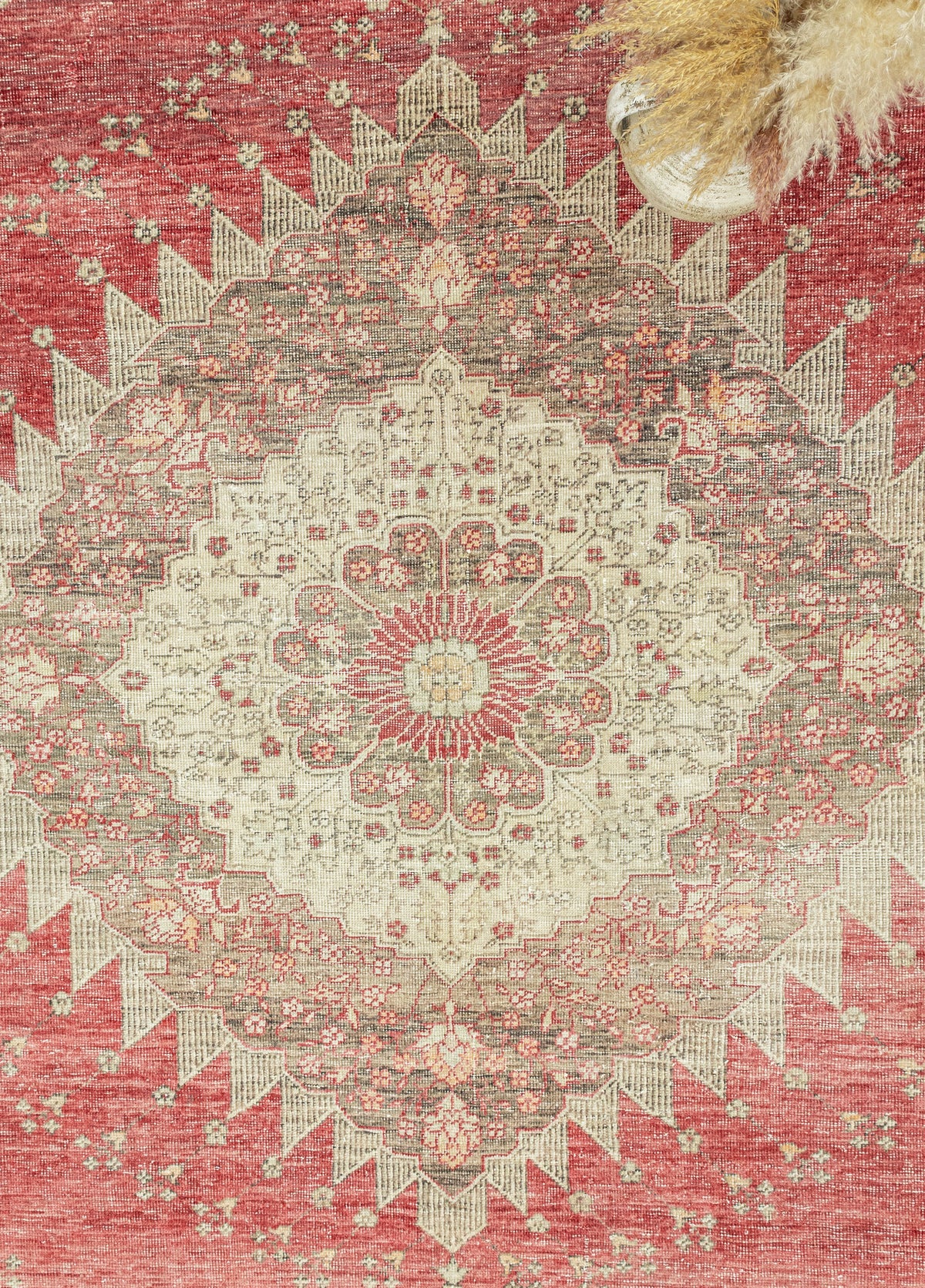 Asmira El Dokuma Büyük Vintage Halı 296x416 cm