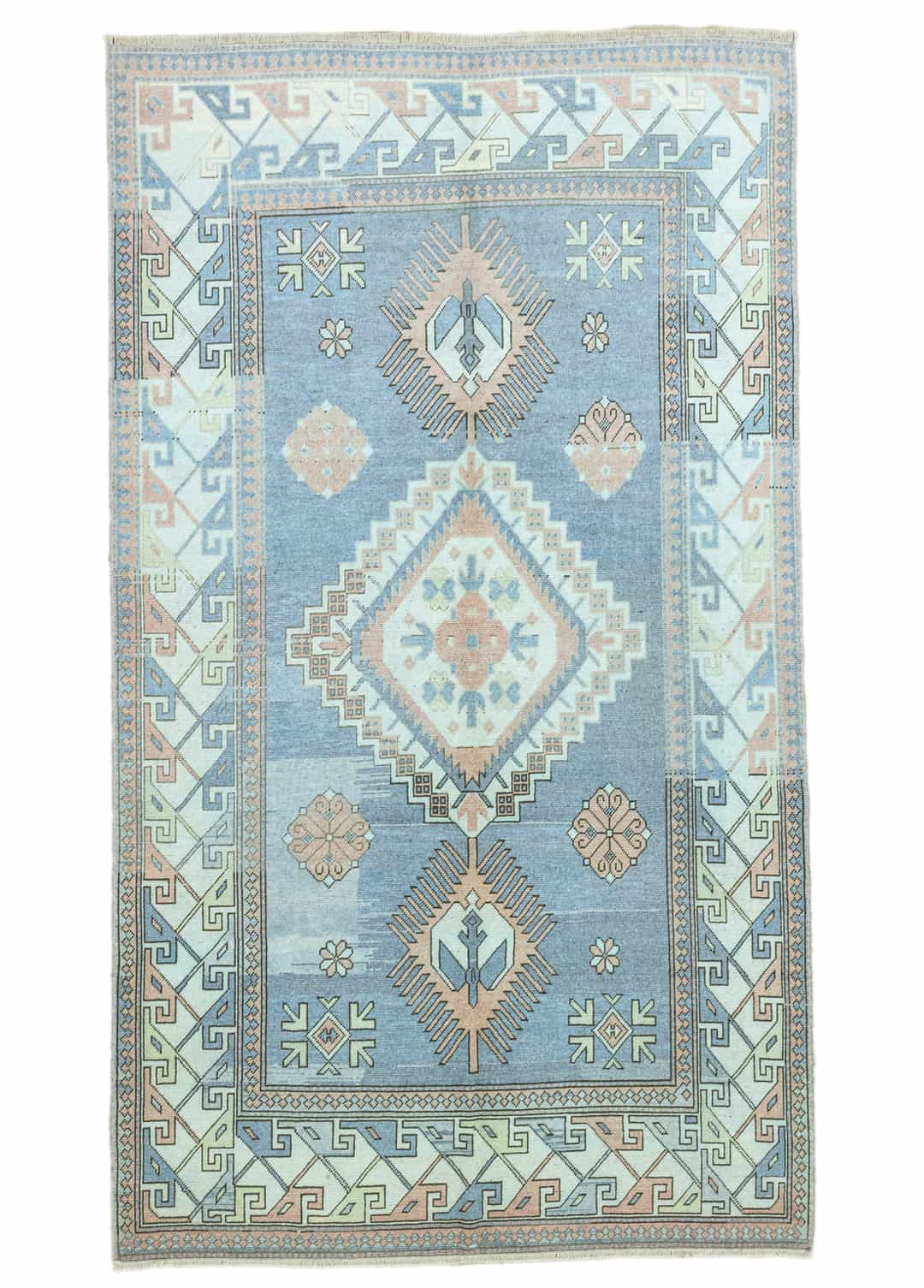 Larache Geometrik Tasarımlı Yün Halı 171x295 cm