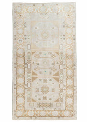 Tivka Rustik Desenli El Dokuma Yün Halı 144x268 cm