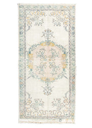 Yasuc El Dokuma Floral Yolluk Halı 88x184 cm