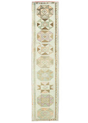 Meshed El Dokuma Yün Herki Yolluk 79x397 cm