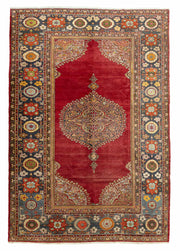 Devin El Dokuma Antika Saray Halısı 387x427 cm