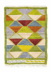 Amelia Vintage Geometrik Halı 106x152 cm