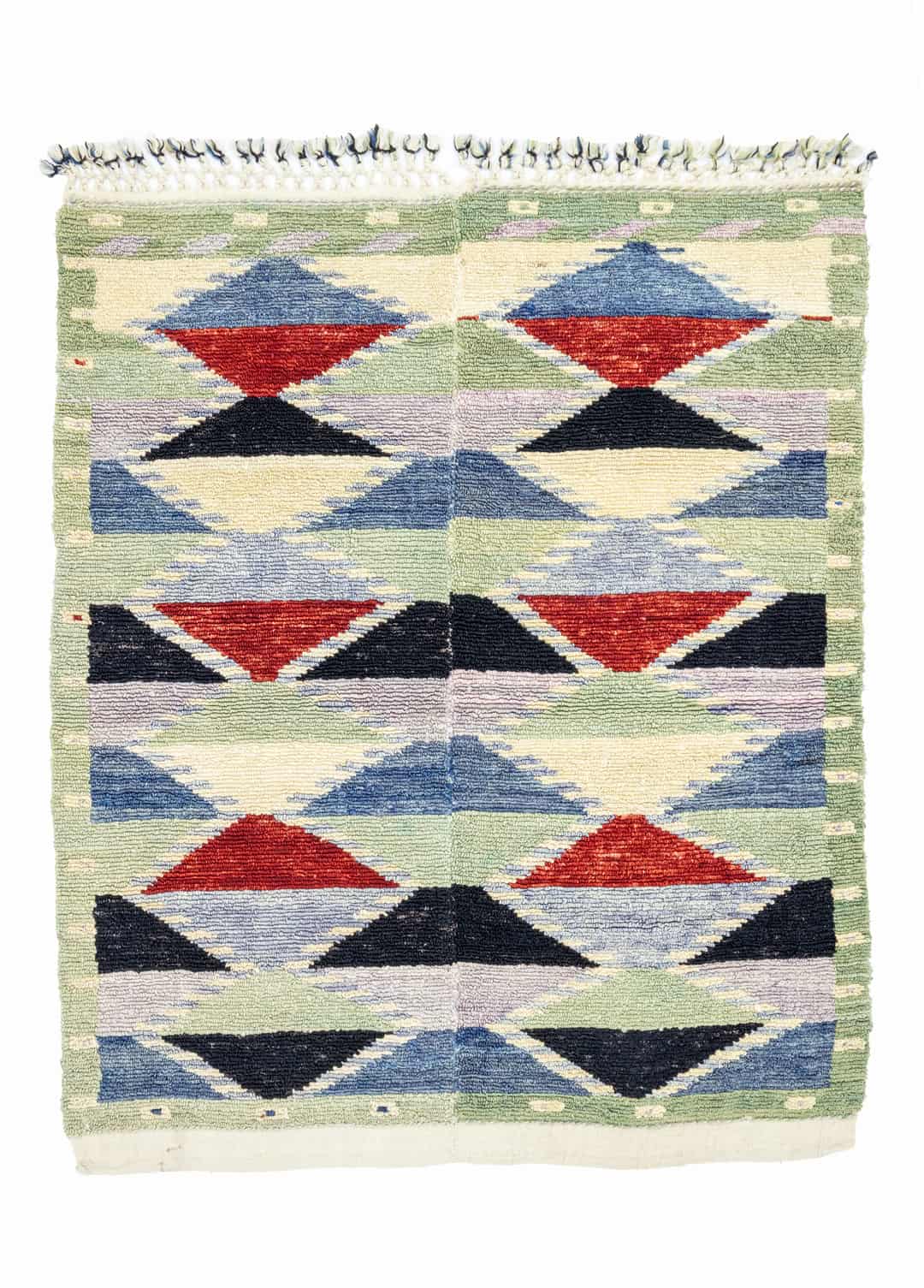 Abigail Vintage Geometrik Halı 111x140 cm