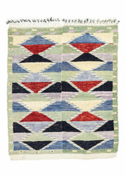 Abigail Vintage Geometrik Halı 111x140 cm