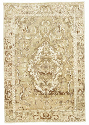 Siyat El Dokuma Natural Renkli Organik Yün Halı 199x294 cm