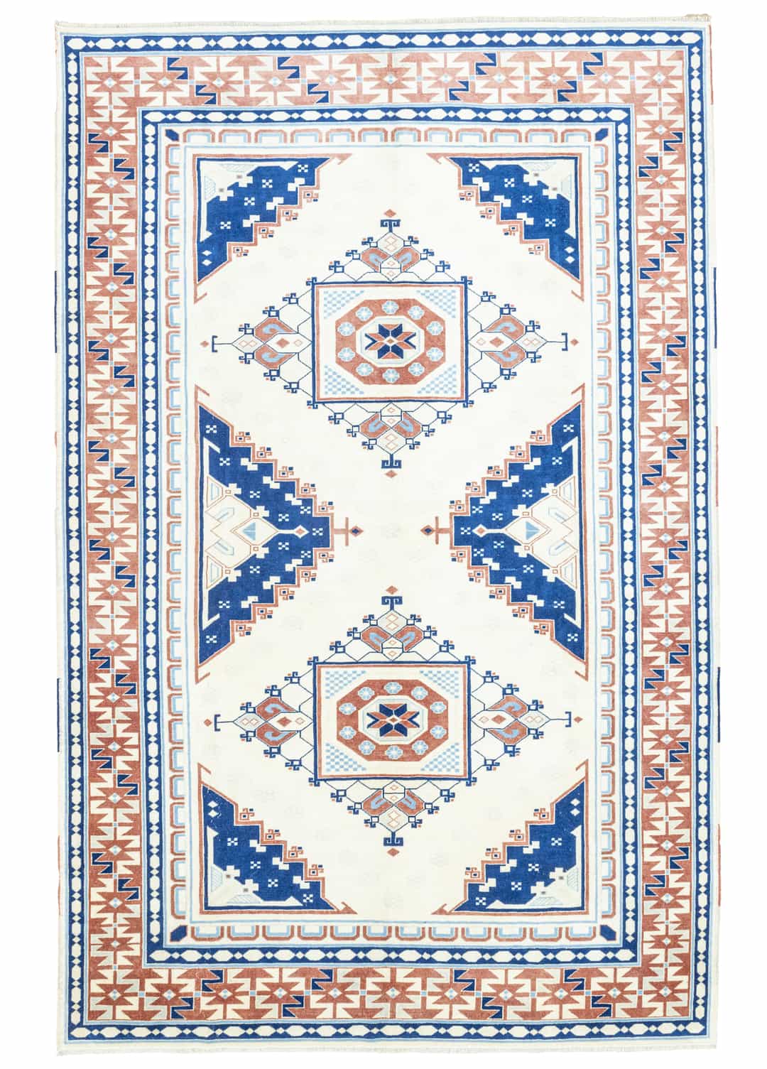 Simay Geometrik Tasarımlı El Dokuma Halı 199x312 cm