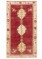 Halia Kırmızı Vintage Yün Halı 191x349 cm