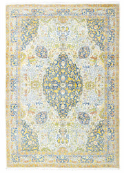 Freja Madalyon Desenli El Dokuma İran Halısı 217x316 cm