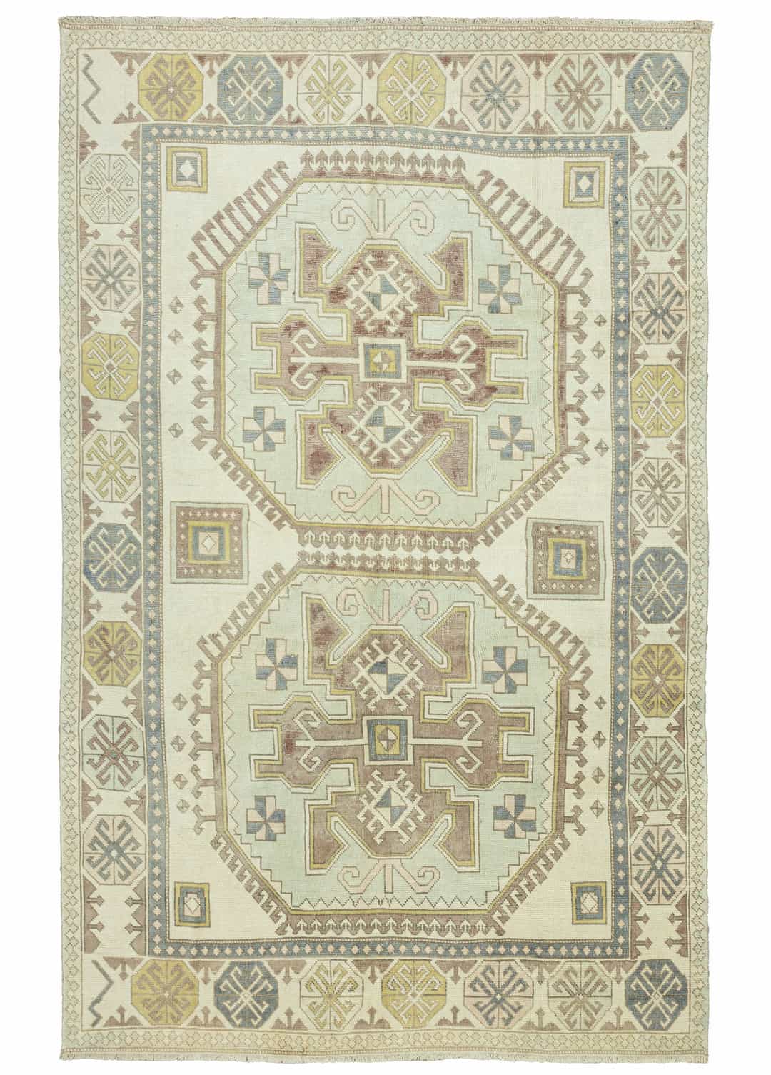 Deyra Rustik Tasarımlı Yün Halı 200x327 cm
