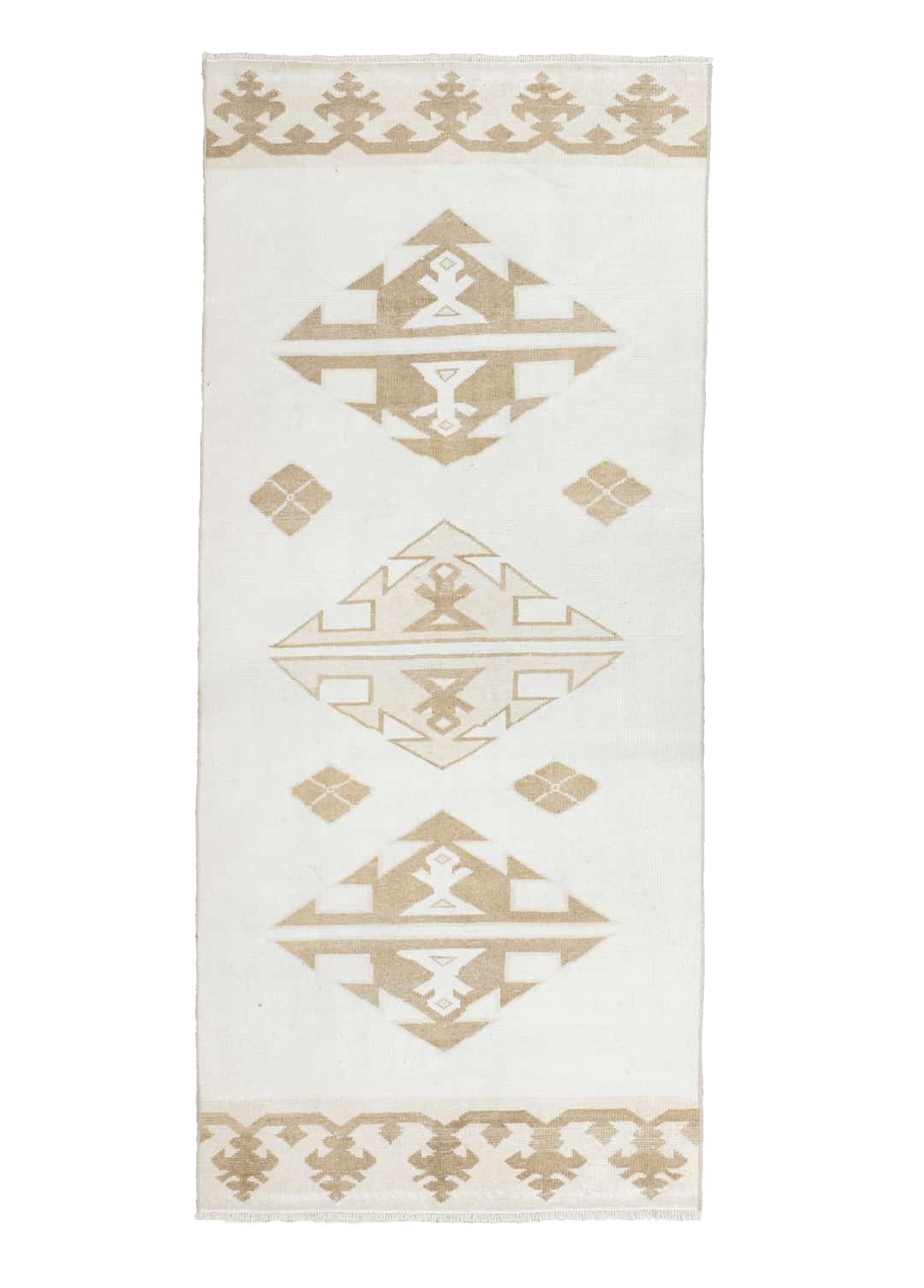 Efes El Dokuma Modern Yün Halı 90x204 cm