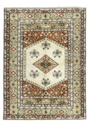 Zhupar Etnik Desenli El Dokuma Milas Halısı 168x226 cm