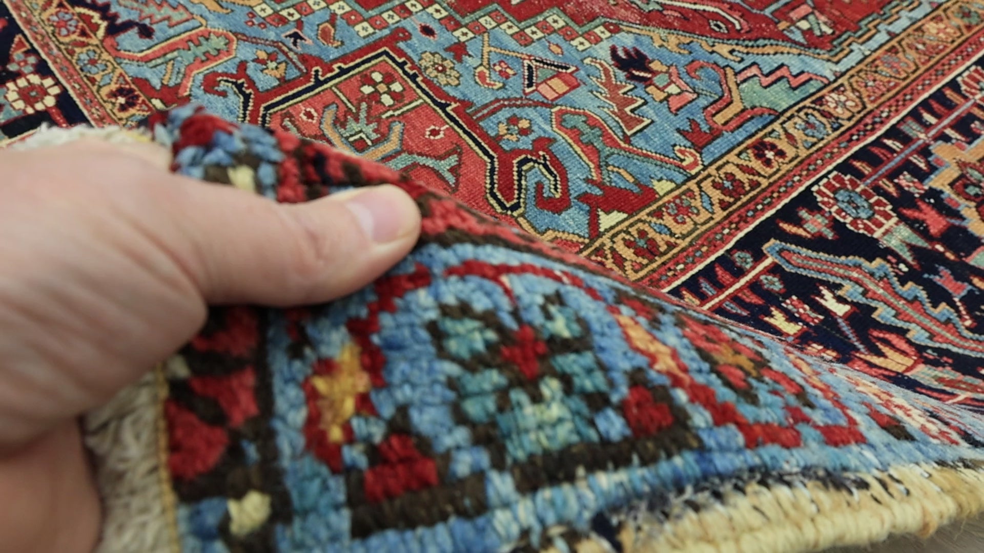 Videoyu yükle: Armiya El Dokuma Büyük İran Halısı 270x360 cm