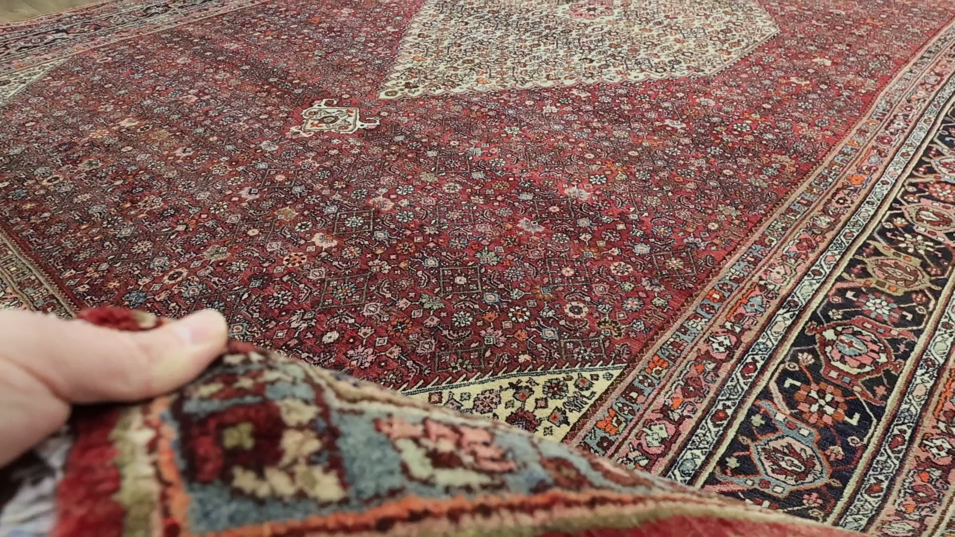 Videoyu yükle: Dehri Geleneksel El Dokuma İran Halısı 335x542 cm