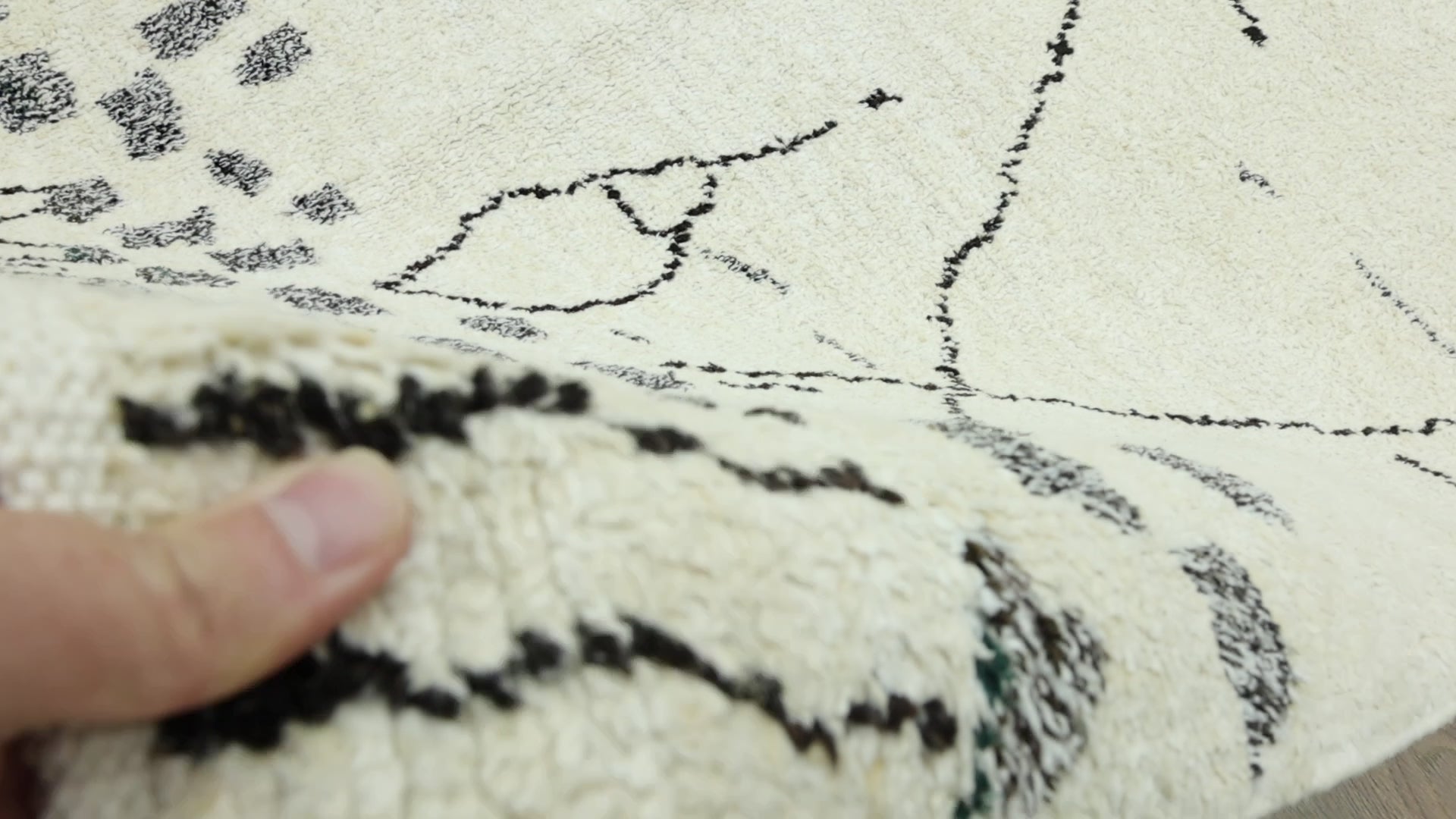 Videoyu yükle: Salvia Modern Tasarımlı Kendir Halı 296x420 cm