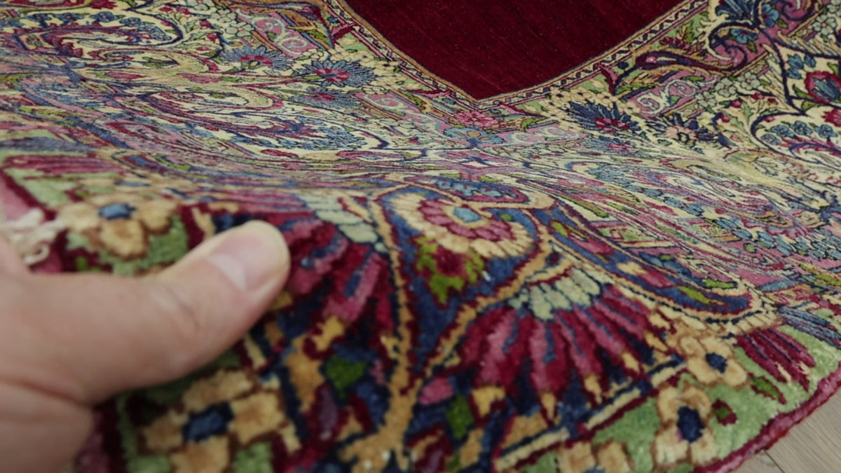 Videoyu yükle: Hara Büyük El Dokuma İran Halısı 290x426 cm