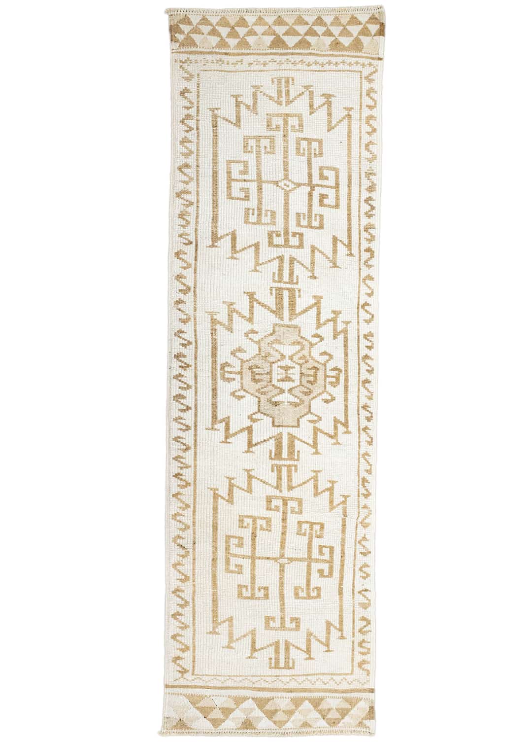 Fera İskandinav Tarzı Yün Herki Yolluk 87x332 cm