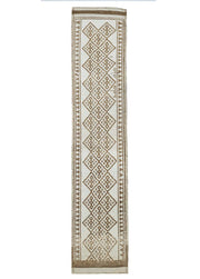 Girlevik Geometrik Desenli Modern Yolluk 84x376 cm