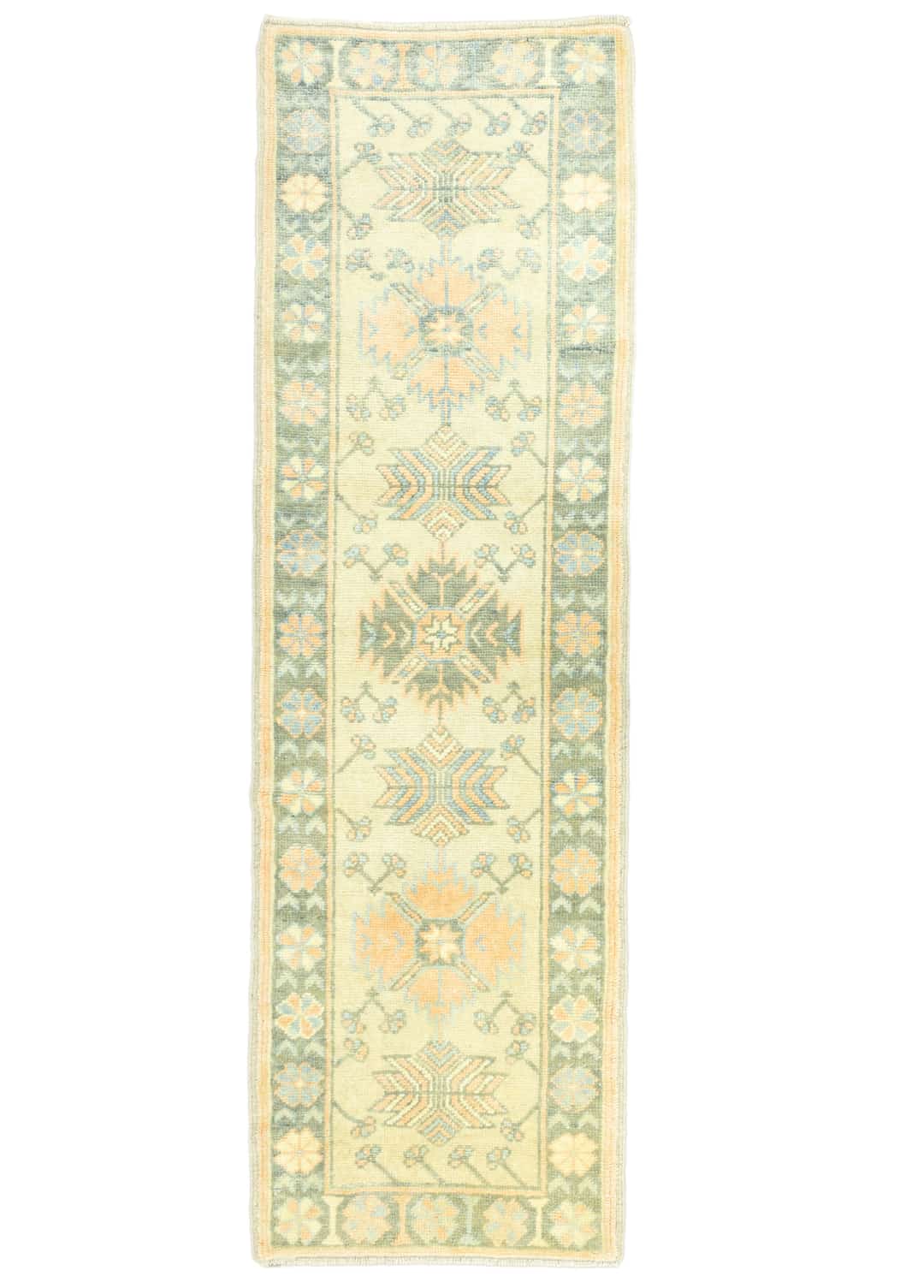 Madi Renkli El Dokuma Uşak Yolluk 79x270 cm