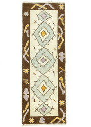 Daria İlkel Desenli El Dokuma Yolluk 57x155 cm