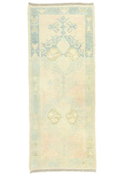 Almas Abrajlı El Dokuma Yün Yolluk 70x174 cm