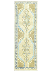 Beau Rustik Desenli El Dokuma Yolluk 59x190 cm