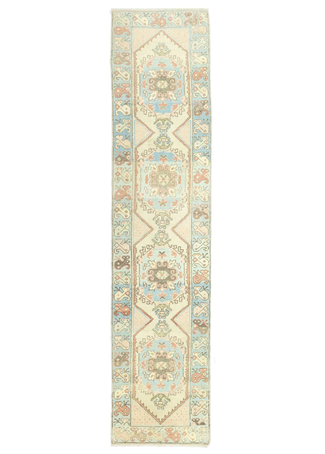 Hezaren El Dokuma Dekoratif Yolluk 93x389 cm